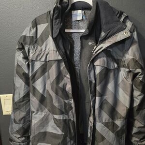 Columbia Black Interchange Jacket